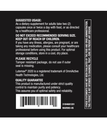 Invite Health Macula Hx Advanced - Provides Carotenoids Vitamins Minerals and Berry Extracts to Support Overall Vision Health - 120 Vegetarian Capsules - Buy Online on GoSupps.com