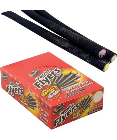 VIMIX FLYERS Giant Liquorice with fruit flavour sugar crystal centres 40 Pieces - Buy Online on GoSupps.com