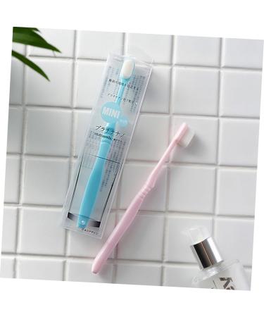 FRCOLOR 6 Pcs Nano Ultra-fine Soft Toothbrush Set - Gentle Gums Care & Long Handle Tooth Cleaning Tool for Daily Use - Buy Online on GoSupps.com