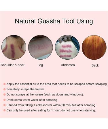 Guasha Board Jade Face Massager Crystal Energy Pink Stone 1Pcs (Color : Army Green) - Buy Online on GoSupps.com