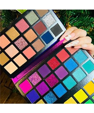 DUnLap Beauty Palette 72 Colors Matte Glitter Eyeshadow Colorful Eye Shadow Colorful Eyeshadow Makeup Pigments Eyeshadow Palette - Buy Online on GoSupps.com
