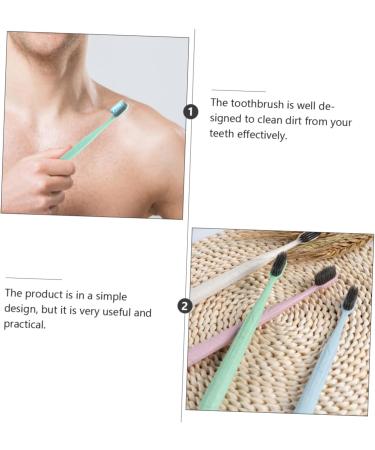 Hapinary Ultra Travel Toothbrush Set - 2 Pack Sensitive Natural Toothbrushes for Gentle Oral Care - Buy Online on GoSupps.com