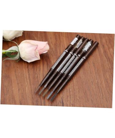 Didiseaon 2pcs 2 1 Eyebrow Brush Brow Spoolie Brush Coffee Eyebrow Pencil Filler Water Proof To Rotate - Buy Online on GoSupps.com