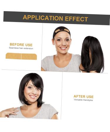 Didiseaon 1 Set Hair Extension Double Sided Tape Extension Tape Double Adhesive Tape Hairpiece Tape Double Side Tape Outdoor Double Sided Tape Outdoor Tape Hair Piece Fiber Wig - Buy Online on GoSupps.com