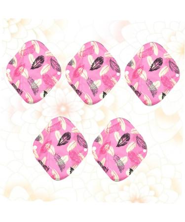 5pcs Reusable Menstrual Cloth Pads | Washable & Organic Nursing Mat | Eco-Friendly Menstrual Napkins - Buy Online on GoSupps.com