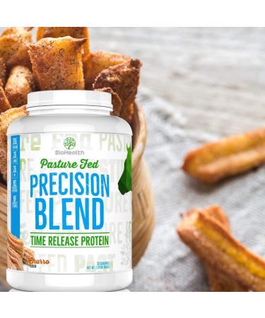 Buy Precision Blend Churro (2 lb) - Time Released Protein for Optimal Energy | International Shipping Available - Buy Online on GoSupps.com