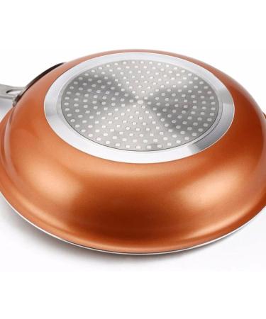 LAKEINX Pan Skillet Red Pan Ceramic Induction Skillet Frying Pan Saucepan Oven & Dishwashe - Buy Online on GoSupps.com
