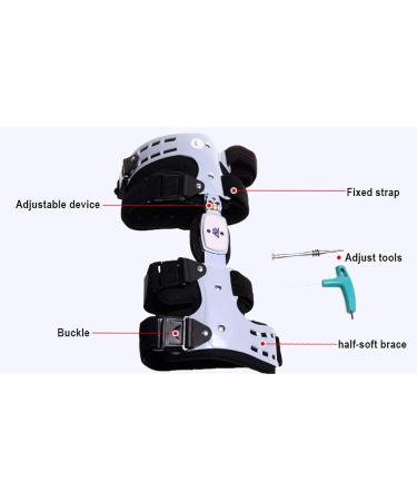 Comfyorthopedic OA Unloader Knee Brace - Left Medial Arthritis Relief for Bone on Bone Joint Pain - L1851/L1843 - Buy Online on GoSupps.com