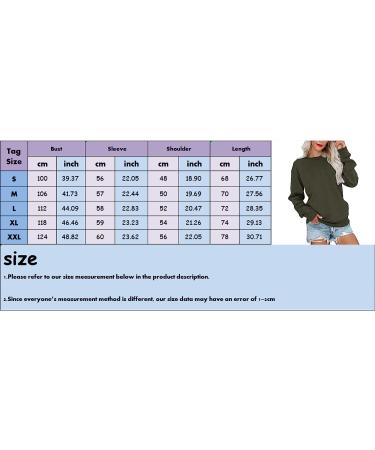 NKSUDET Women's Casual Long Sleeve Color Block Sweatshirt - Green-3 XL - Buy Online on GoSupps.com