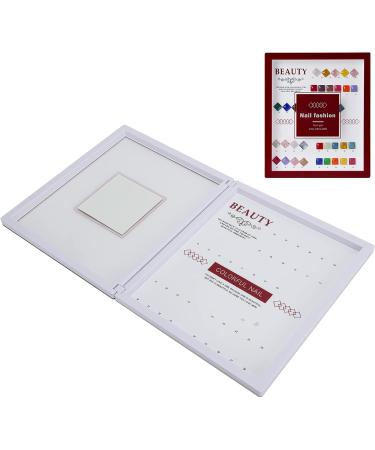Nail Polish Display Book Nail Color Chart Plastic for Home for Nail Salon - Buy Online on GoSupps.com
