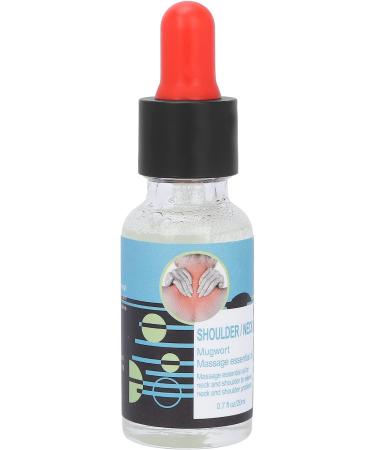 Natural Oil for Neck & Shoulder Pain Relief - Fast Absorbing Massage Oil 20ml - Buy Online on GoSupps.com