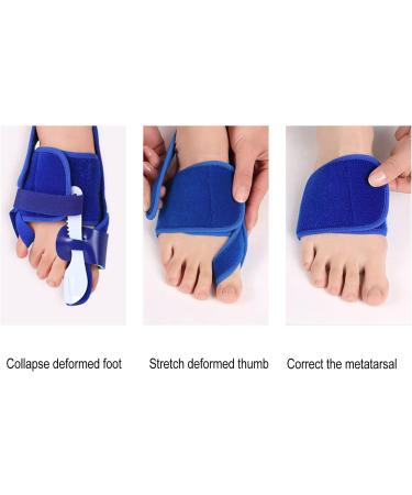 Bunion Corrector for Hallux Valgus - Adjustable Strength Toe Separator for Daily Use - Right Foot - Buy Online on GoSupps.com