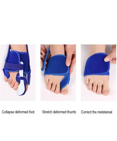 Bunion Toe Separator & Straightener for Hallux Valgus Correction - Toe Spacer & Overlapping Toes Corrector for Men and Women (Right) - Buy Online on GoSupps.com