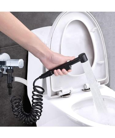 Bidet Shower Hose 2m | Flexible Copper Cap Retractable Spring Hose - Premium Accessories for Comfort & Hygiene - Buy Online on GoSupps.com