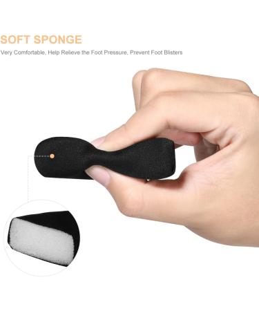Healifty Shoe Inserts for Men & Women - Toe Plug Filler for Big Shoes - 2 Pairs (Black) | Comfortable Fit & Support - Buy Online on GoSupps.com