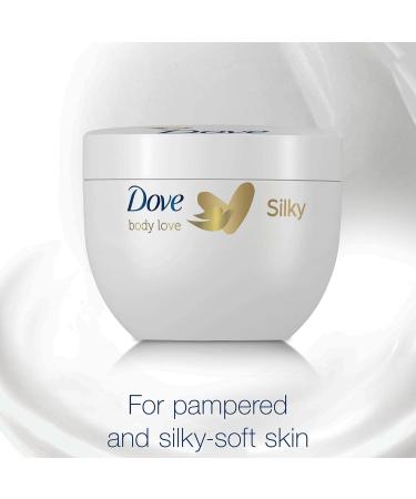 Dove Silky Body Cream 300ml - Intense Hydration & Soft Skin | International Shipping - Buy Online on GoSupps.com