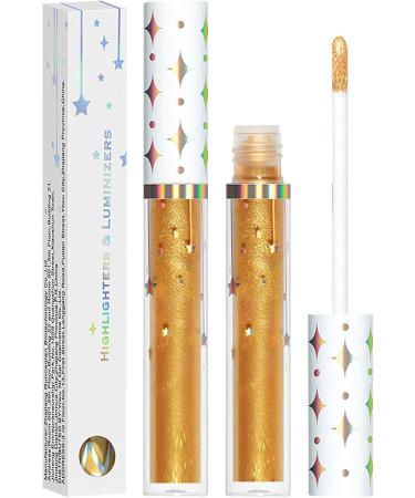 Liquid Highlighter for Face Liquid Highlighter Makeup Stick | Glow Enhancer Illumination Glow Drops Waterproof Liquid Highlighter Drops Long Lasting For Face 02# 1 count (Pack of 1) - Buy Online on GoSupps.com