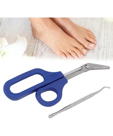 Cuticle Scissor Long Handle Toenail Clippers Firm Rust Proof for Home Travel(S) - Buy Online on GoSupps.com