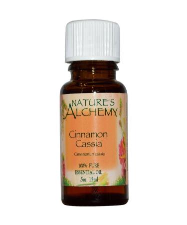 Nature's Alchemy Essential Oil Cinnamon Cassia 0.5 fl oz (Pack of 3)