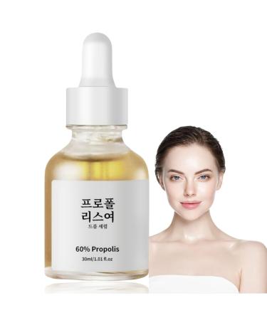 Face Glow Serum with Propolis and Niacinamide Face Serum for Women Korean Skincare Serum Moisturiser Face Hydrating Serum Plump and Smooth Brightening Serum Anti Aging Serum for Face Fade Fine Lines