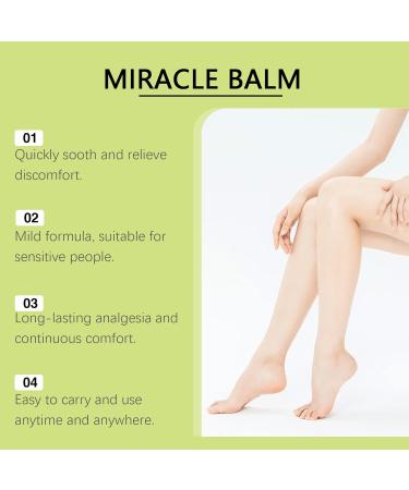 Baume apaisant et cicatrisant pour les jambes baume pour jambes enfl es baume miracle pour les veines r duit les gonflements soulage l'inconfort am liore les varices 2 Pi ces. - Buy Online on GoSupps.com