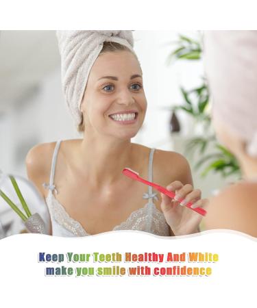 200 Pcs Disposable Soft Bristle Toothbrushes | Individually Wrapped Colorful Travel Toothbrushes for Dental Care | Single Use for Adults & Kids | Ideal for Vacation, Hotel | Non-Prepasted - Buy Online on GoSupps.com
