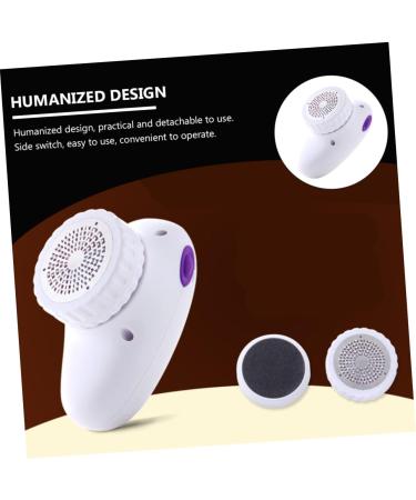 Ipetboom 1pc Foot Grinder Nursing Dry Skin Remover for Feet Professional Foot Sander Anniversary Presents Foot Scraper Foot Care Pedicure Tools for Feet Foot File Grater Portable White Abs - Buy Online on GoSupps.com