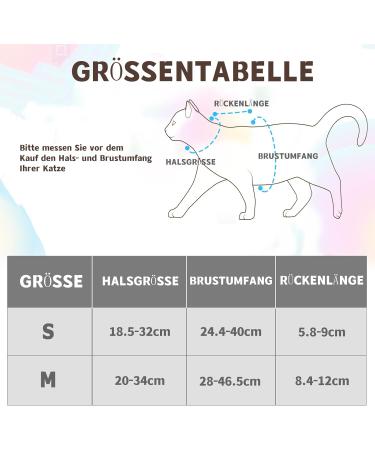 Supet Cat Dishes & Leash Set for Kittens | Blue Harness & Tableware for Cats/Puppies (S: 24-40 cm) - Buy Online on GoSupps.com
