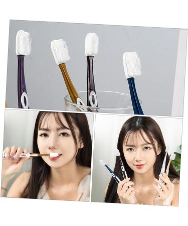 Shop 2 Sets of 4-Piece Nano Electric Toothbrushes - Soft Travel Brushes & Replacement Heads for Adult Dental Care - Buy Online on GoSupps.com