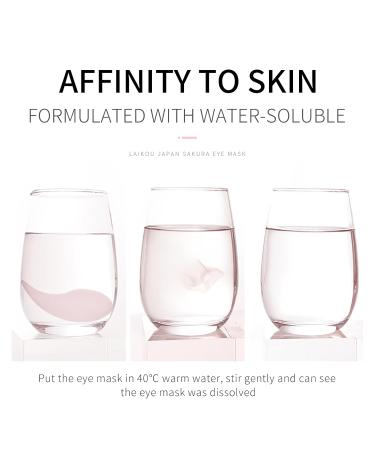 Eye Mask JAPAN SAKURA - 100pcs Nourishing Eye Patches for Puffy Eyes Dark Circles & Under Eye Bags - Buy Online on GoSupps.com