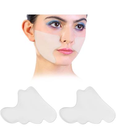 Qukaim Skin Caring Accessory Silicone Anti-Wrinkle Face Patch for Chest Eye Neck Reusable Self-Adhesive Sticker Forehead Skin Care Accessory - Buy Online on GoSupps.com