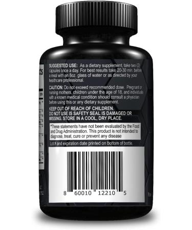 Staminize Horny Goat Weed for Men - Muscle-Builder & Stamina Booster with Maca Root, Tongkat Ali, Saw Palmetto & L-Arginine - 60 Caps - Buy Online on GoSupps.com