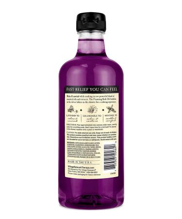 Village Naturals Aches & Pains Nighttime Relief Foaming Bath Oil + Body Wash 16 oz - Buy Online on GoSupps.com