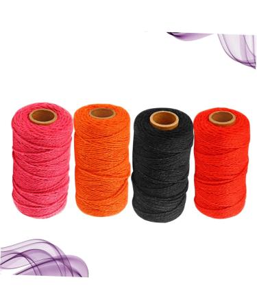 Amosfun 4 Roll DIY Craft Thread - Natural Twine for Gift Wrapping Cooking Camping & Weaving | International Shipping Available - Buy Online on GoSupps.com