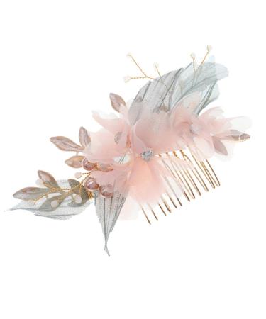 Mikinona 1 PC Comb Unique Hair Accessories Hair Accessory for Women Hair Jewels for Women Hair Accessory for Special Occasions Hair Toppers for Women Braid Hair Clips Fashion Hairpin Fabric