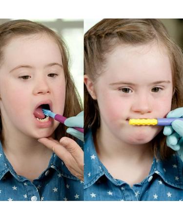 ARK Z-Vibe Vibrator Set with 9 Attachments | Oral Stimulator & Sensory Tool for Language Development (Dark Blue) - International Shipping Available - Buy Online on GoSupps.com