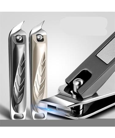 CHJHJKG Nail Clippers (Beauty) Slanted Tip Slanted Nail Clippers Cutter Oblique Cuticle Scissors Trimmer Remover with File Manicure Tool(Gold) - Buy Online on GoSupps.com