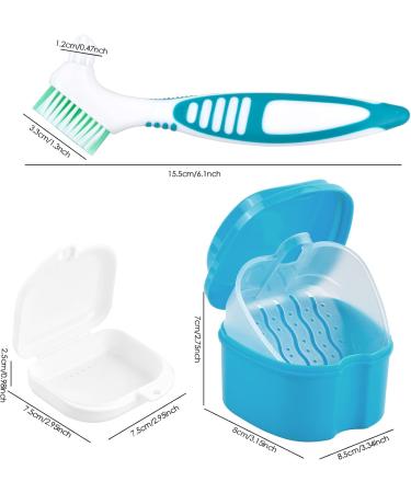 Cozlly Prosthesis Box | Storage & Cleaning for Dentures & Prostheses | Durable Containers with Brush - Buy Online on GoSupps.com
