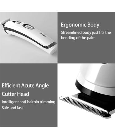 Electric Hair Clipper for Men - Rechargeable Low Noise Trimmer | Professional Barber Hair Cutter - Buy Online on GoSupps.com