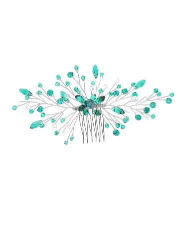 MAGICLULU Bridal Rhinestone Comb Wedding Hair Comb Wedding Hair Clip Wedding Hair Accessories for Brides Wedding Hairpin for Bridal Wedding Jewelry Bridal Hair Clip Bridal Hair Comb