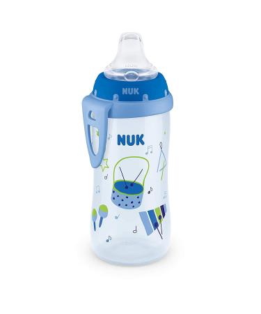 NUK Blue Music Silicone Spout Active Cup 10oz (2 Pack) - Design May Vary - Buy Online on GoSupps.com