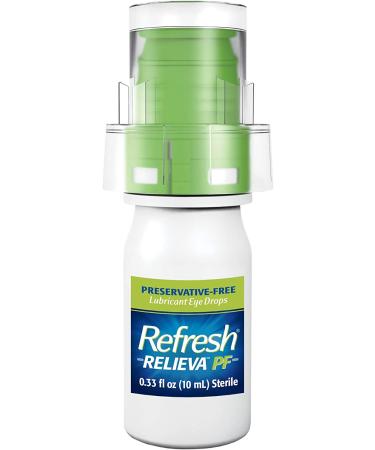 Refresh Relieva Preservative-Free Lubricant Eye Drops 0.33 Fl Oz - Pack of 1 - Buy Online on GoSupps.com