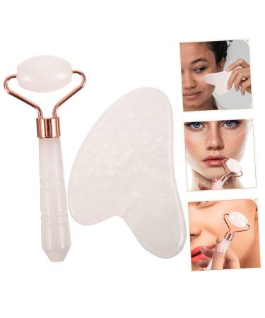Orfofe Jade Skincare Set - Natural Gua Sha Facial Tools for Men & Women | Premium Stone Beauty Kit - Buy Online on GoSupps.com