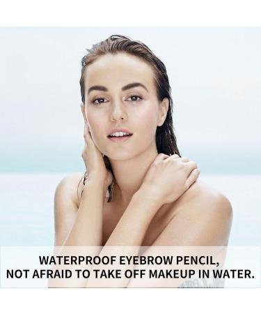 Boobeen Waterproof Micro Tip Eyebrow Pen - Long Lasting Grey Brown | Natural 3D Eyebrow Hair | Liquid Fork Tip Pencil - Buy Online on GoSupps.com