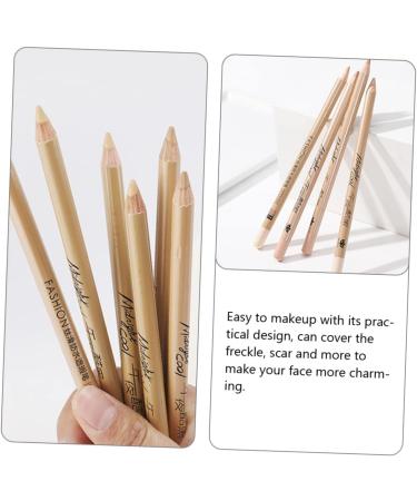 FOMIYES 20 Pcs Concealer Pen Highlighter Korean Concealer Make up Concealer for Face Eye Concealer Wooden - Buy Online on GoSupps.com