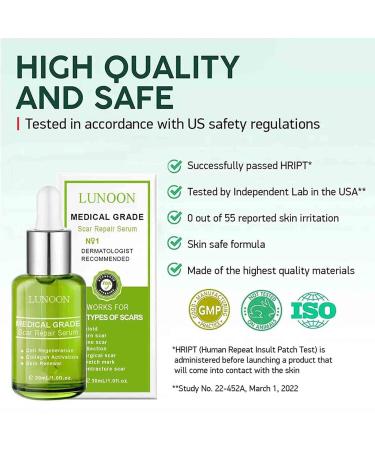 Goopgen Medical Grade Scar Repair Serum - Advanced Formula (4 PCS) - Buy Online on GoSupps.com