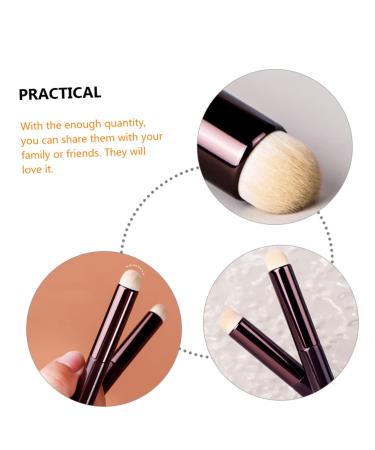 Beavorty 24 Pcs Makeup Brush Set - Round Tip Lip Brush Loose Powder & Detail Makeup Brushes for Perfect Lip & Concealer Application - Buy Online on GoSupps.com