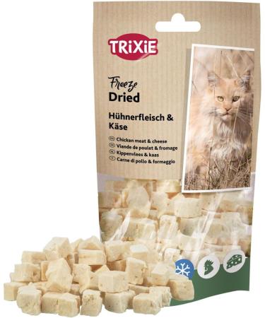 Trixie Freeze Dried Chicken & Cheese | Pack of 3 | 3 x 25g | Complementary Food for Cats | Freeze-Dried Snack | Suitable for - Buy Online on GoSupps.com
