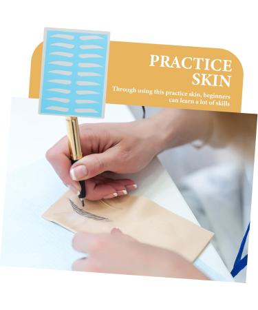 minkissy 8 Pairs Tools Stencils For Eyebrow Shaping Eyebrow Practice Skin Thrush Card Shaping - Buy Online on GoSupps.com