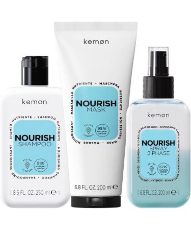 Kemon Masque nourrissant pour cheveux d m lants secs et germ s base de beurre de karit pour cheveux doux 200 ml - Buy Online on GoSupps.com